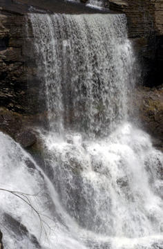 View of Upper High Falls