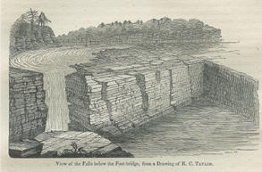Sherman Falls drawing