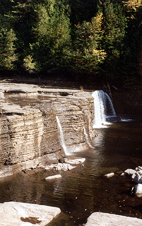Squire's Mill Dam Falls  Photograph by: Carlton Brett